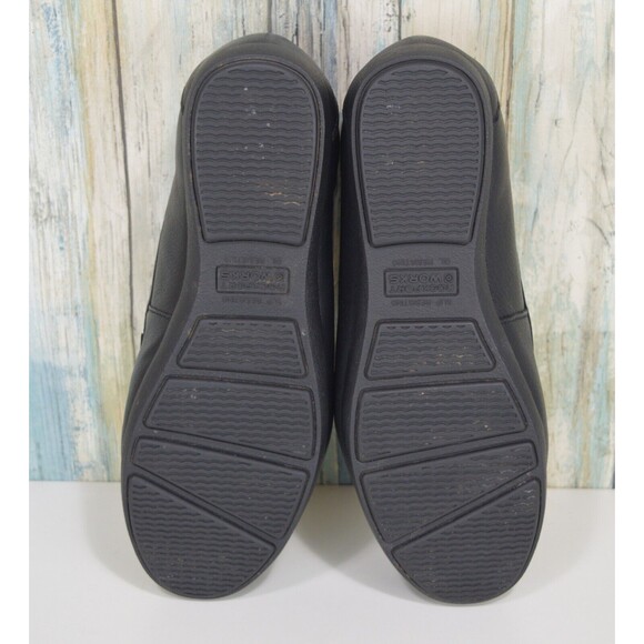 Rockport Works Women's Size 9 (W) Top Shore Steel Toe Penny Loafers Black - Picture 4 of 10